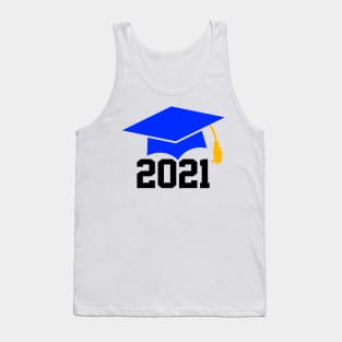 Senior 2021 - Graduation Cap Design T-Shirt Tank Top